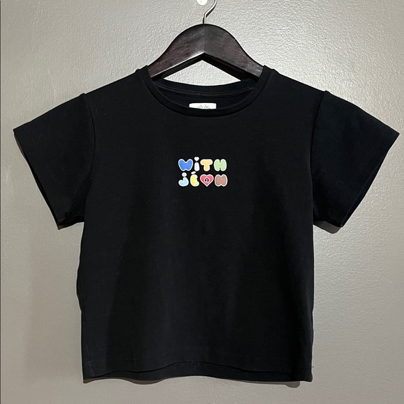 With Jean Graphic Baby Tee - Picture 7 of 7